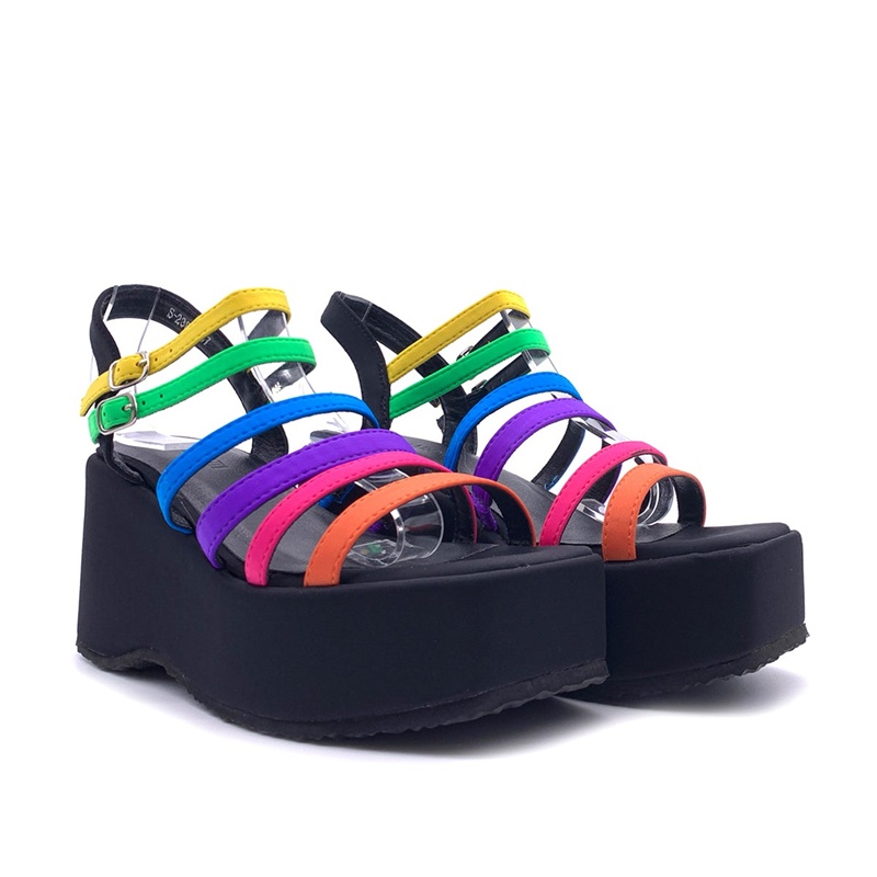 Casual Sandal Leather - Schmalbandige Sandalen in verschiedenen Farben, sexy,